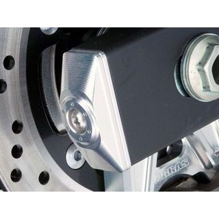 アグラス GSR750 チェーンアジャスターキャップ カラー ブルー AGRAS