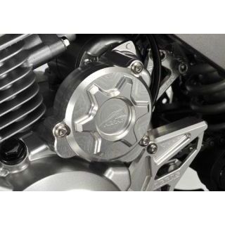 アグラス D-TRACKER125 スターターカバー カラー ガンメタ AGRAS