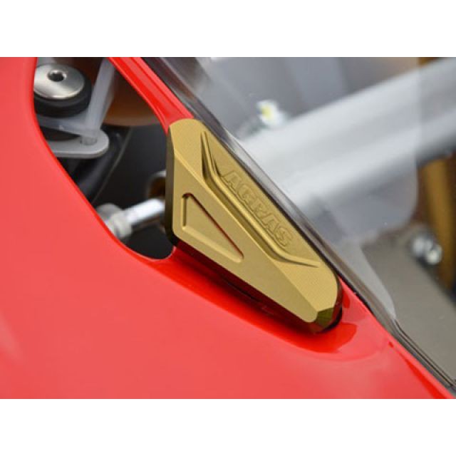 アグラス 1199 Panigale ミラーキャンセラー カラー ブルー AGRAS バイク