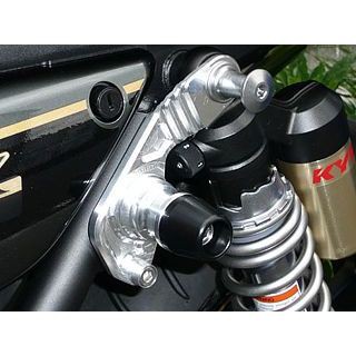 アグラス ZRX1200 DAEG サスペンションスライダー ジュラコンカラー ホワイト AGRAS バイクの通販はフレーム関連