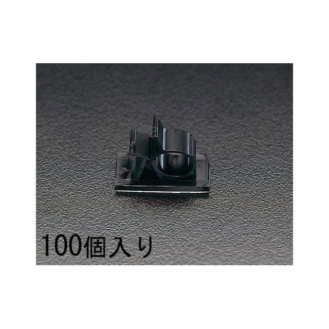 エスコ 10 -12.5mm 自在ケーブルクランプ（100個） ESCO バイク 車 自動車 自転車