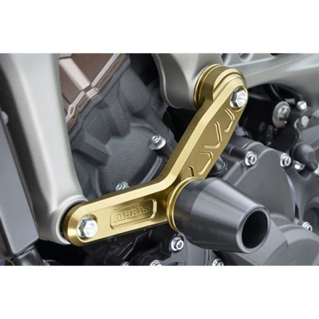アグラス MT-09 レーシングスライダー エンジンハンガー φ60 ジュラコンカラー ホワイト AGRAS