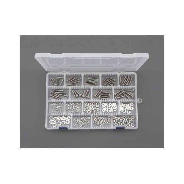 エスコ M4・M5・M6 トラス小ねじ・ナット・ワッシャーセット（ステンレス製） ESCO バイク 車 自動車 自転車の通販は 6,925円