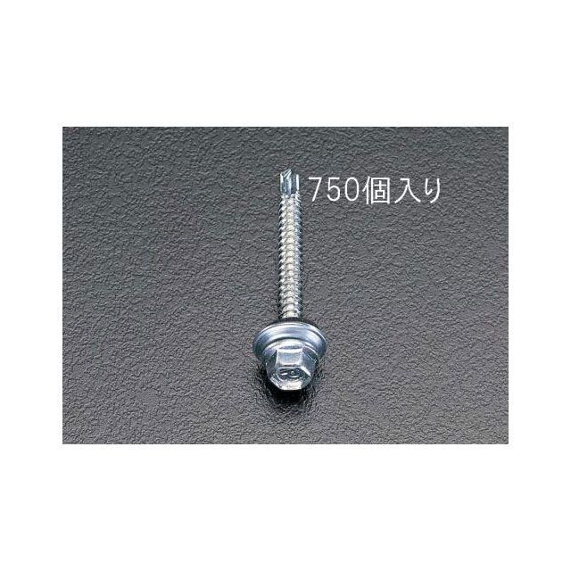 エスコ 5x19mm 六角頭ピアスビス（シール付/750本） ESCO