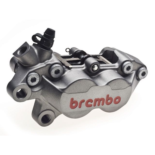 ブレンボ 汎用 Axial 40mm P4 30/34 Caliper カラー アナダイズド（チタニウムカラー） タイプ 右用 brembo