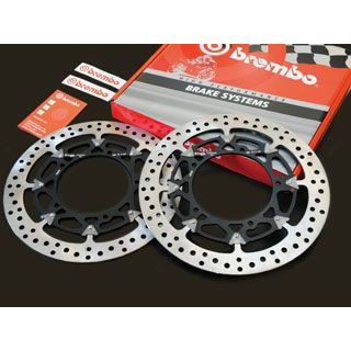 ブレンボ T-DRIVE フローティングディスク 左右セット DIA310 SUZUKI brembo バイクの通販は