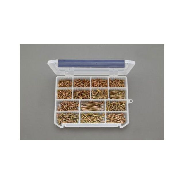 エスコ 木工用ビスセット（中細・細・極細） ESCO バイク 車 自動車 自転車の通販は 7,627円