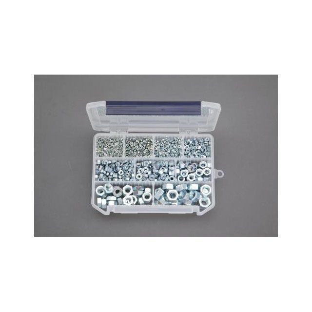 エスコ M2-M12 六角ナットセット（ユニクロメッキ） ESCO バイク 車 自動車 自転車の通販は