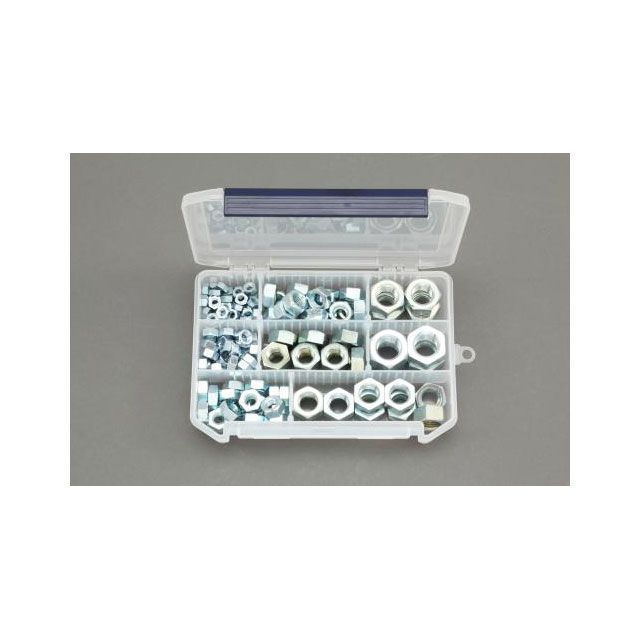 エスコ M6-M20 六角ナットセット（ユニクロメッキ） ESCO バイク 車 自動車 自転車の通販は 7,657円