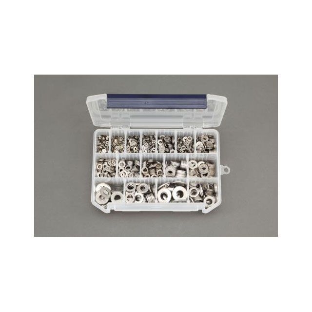 エスコ M2-M12 平ワッシャーセット（ステンレス製） ESCO バイク 車 自動車 自転車の通販は 9,027円