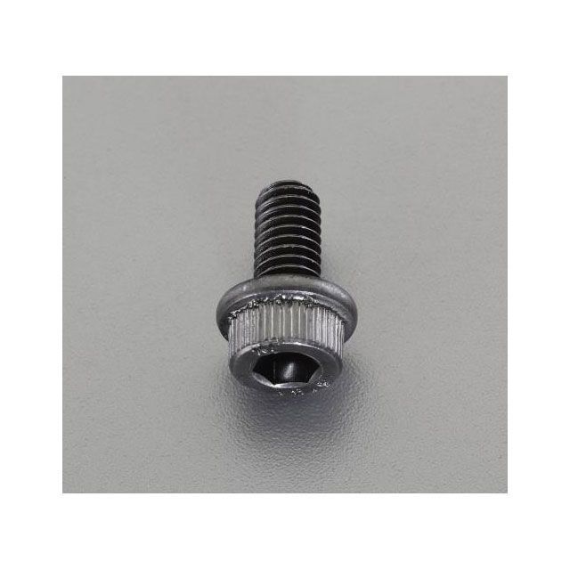 エスコ M5x12mm フランジソケットキャップボルト（鉄/16本） ESCO バイク 車 自動車 自転車