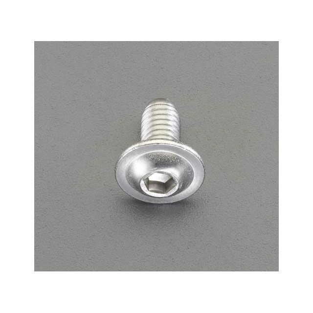 エスコ M4x15mm フランジボタン（ステンレス/8本） ESCO バイク 車 自動車 自転車