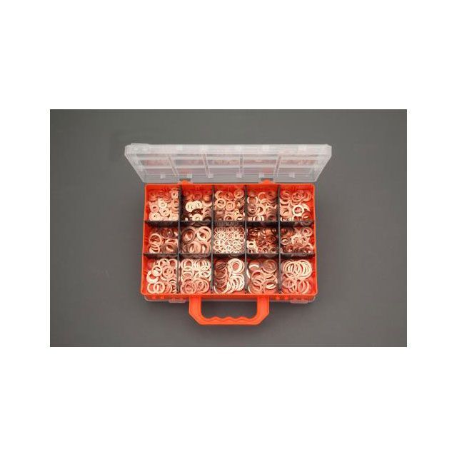 エスコ アルミ・銅パッキンセット ESCO バイク 車 自動車 自転車の通販は