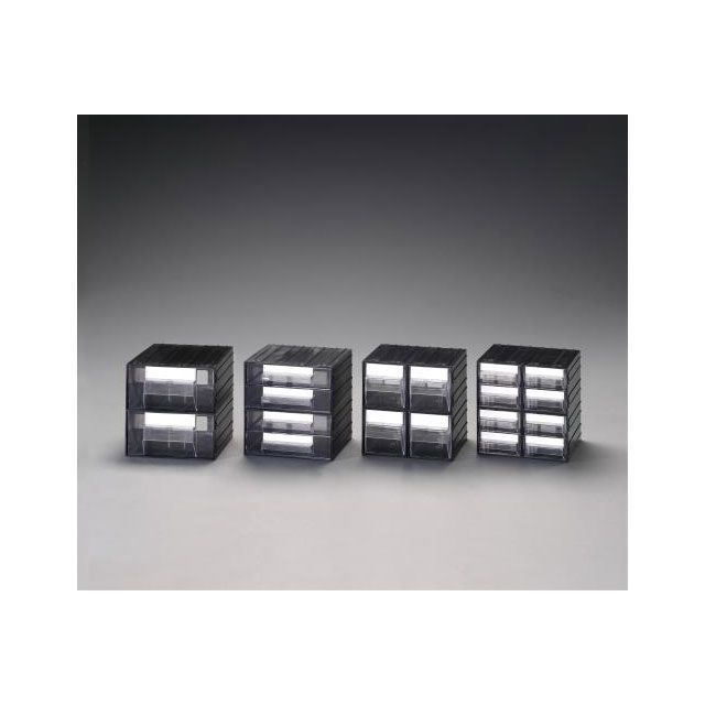 エスコ 225x225x225mm/2列 2段 連結収納（引出し） ESCO バイク 車 自動車 自転車の通販は 5,976円