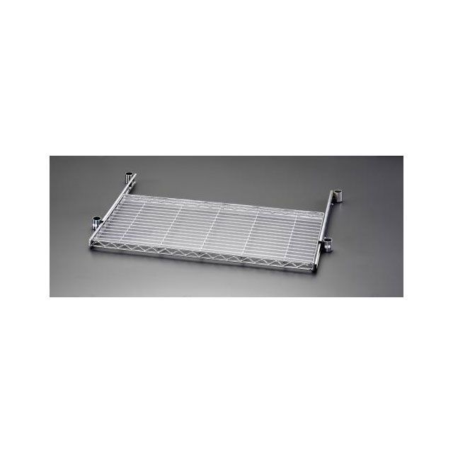 エスコ 910x460x 45mm メタルラック用 スライドトレー ESCO