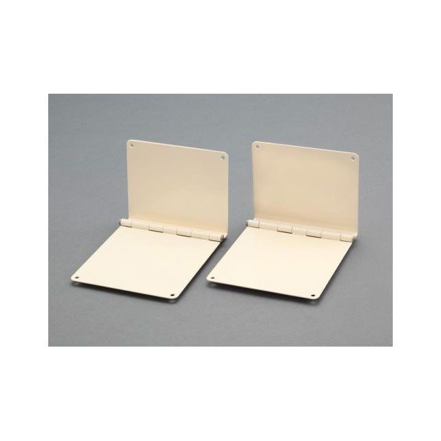 エスコ 100x80mm 転倒防止粘着プレート（2枚） ESCO バイク 車 自動車 自転車 5,786円