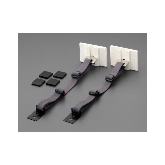 エスコ 30x30mm 粘着固定具（32-40型テレビ用/2セット） ESCO バイク 車 自動車 自転車 5,348円