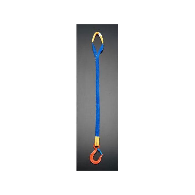 エスコ 1.0 tonx1.0m 金具付スリング（1本懸け） ESCO バイク 車 自動車 自転車の通販は