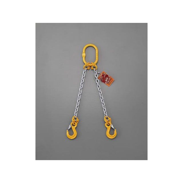 エスコ 1.7tonx2.0m スリングチェーン（2本懸け） ESCO バイク 車 自動車 自転車の通販は