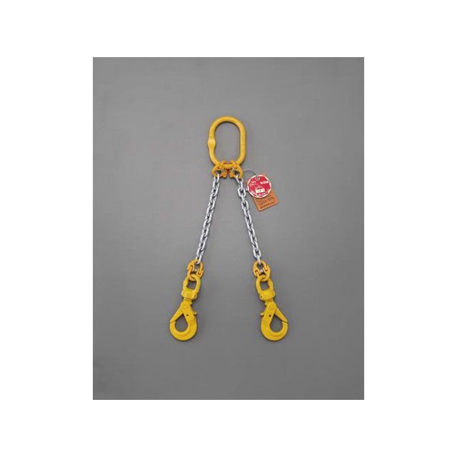 エスコ 4.3tonx2.0m スリングチェーン（2本懸け） ESCO