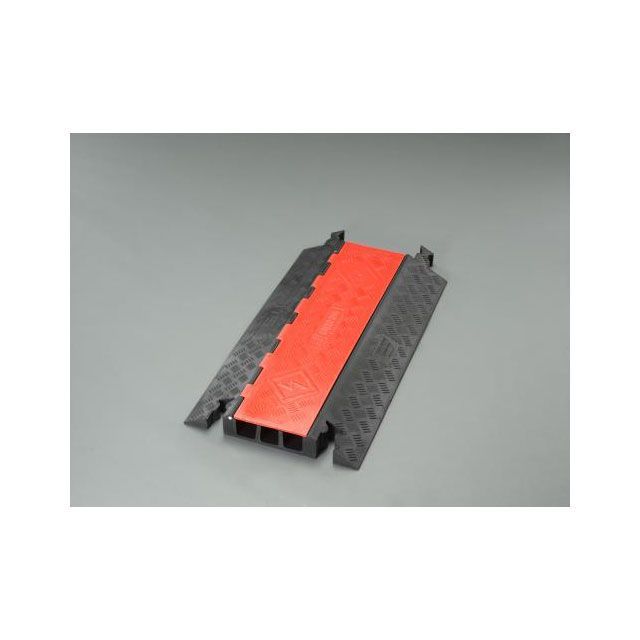 エスコ 914x510x76mm ケーブルプロテクター（3溝） ESCO バイク 車 自動車 自転車の通販は