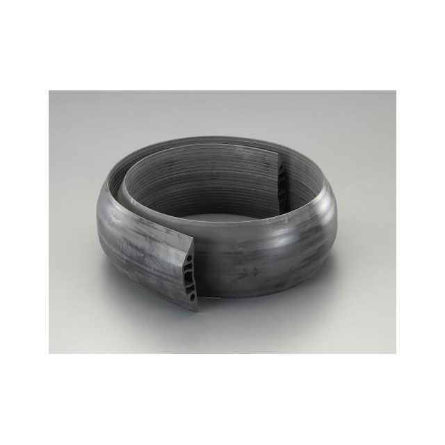 エスコ 114x25mmx1.5m コードプロテクター（5溝） ESCO バイク 車 自動車 自転車の通販は