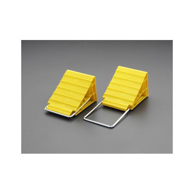 エスコ 123x175x105mm タイヤストッパー（2個組） ESCO 車 自動車の通販は 5,145円