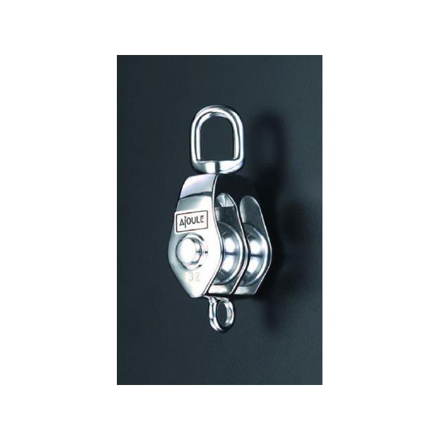 エスコ 50mm 滑 車（ステンレス製/2車） ESCO バイク 車 自動車 自転車の通販は