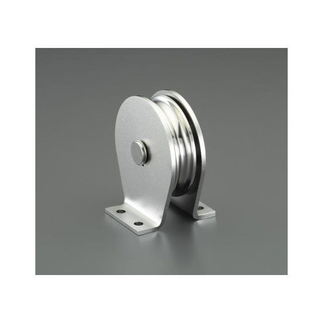 エスコ 50mm 縦型固定滑車（ステンレス製） ESCO バイク 車 自動車 自転車の通販は