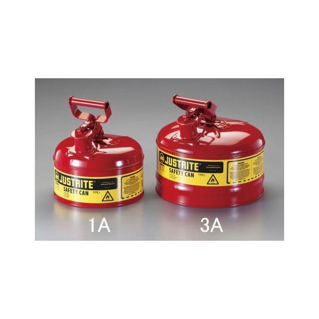 エスコ 9.5L セーフティーオイル缶（レッド） ESCO