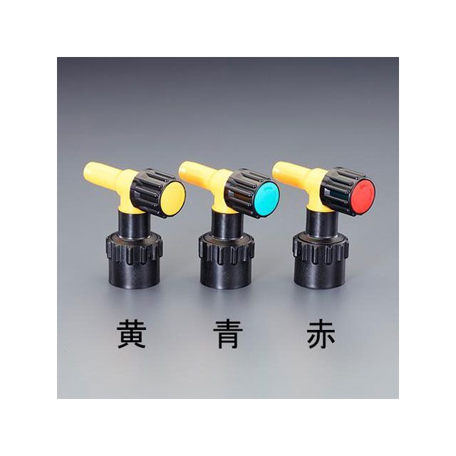 エスコ φ40mm ペール缶・一斗缶用コック（樹脂製/青） ESCO バイク 車 自動車 自転車