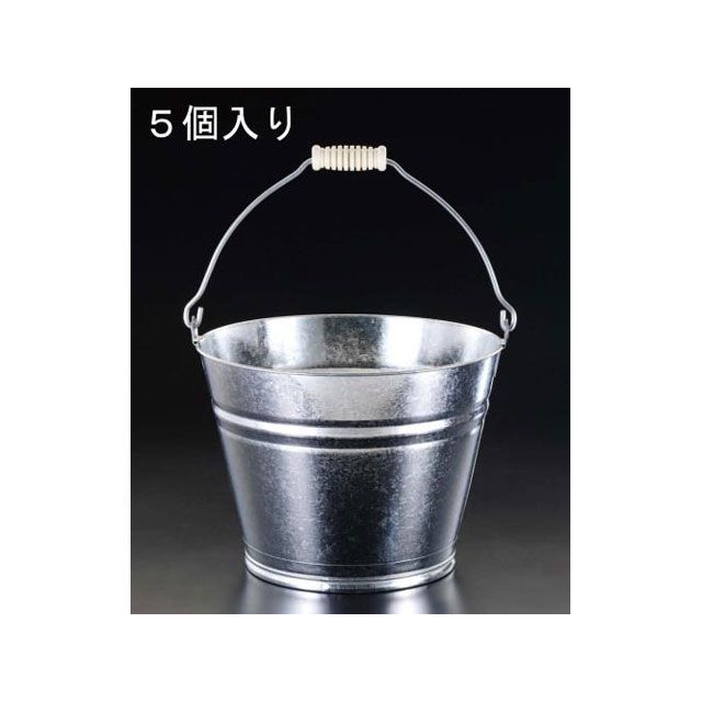 エスコ 18L バケツ（スチール製/5個） ESCO 8,213円