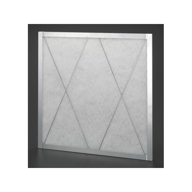 エスコ 610x610x10mm エアフィルター（アルミ枠付） ESCO バイク 車 自動車 自転車の通販は