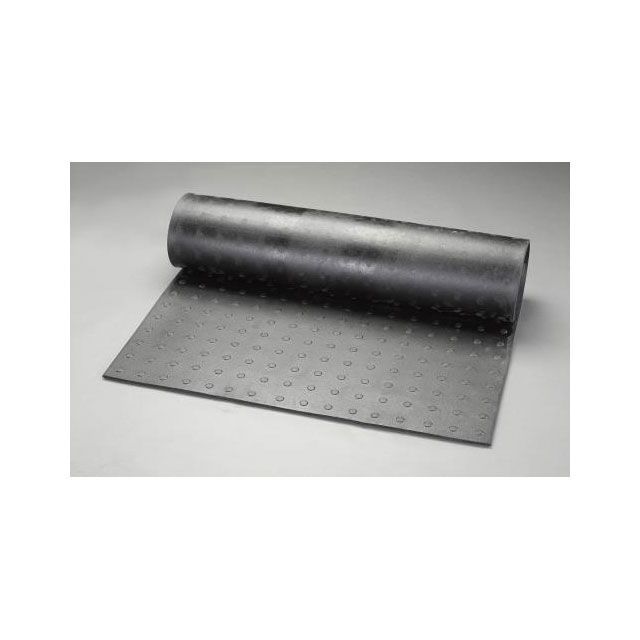 エスコ 1000x2000x10mm ゴムマット（ブラック） ESCO バイク 車 自動車 自転車