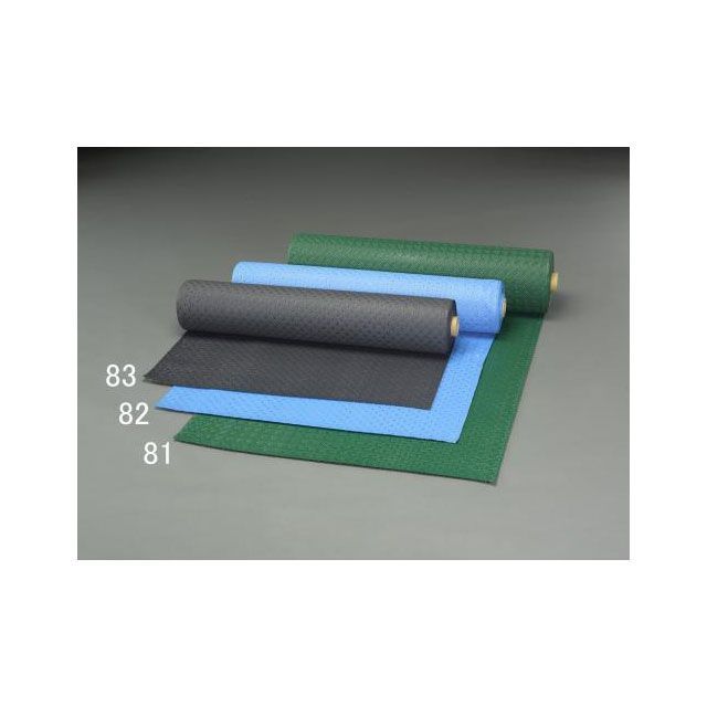 エスコ 0.92x10m/2.0mm ノンスリップマット（緑） ESCO バイク 車 自動車 自転車 42,436円