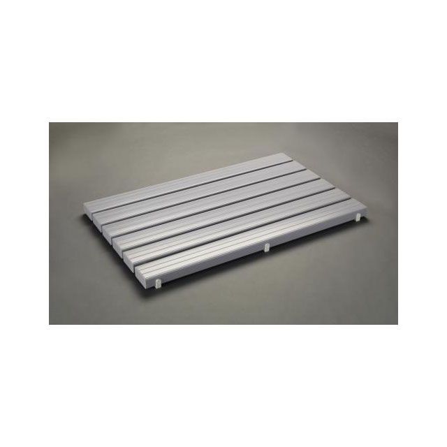 エスコ 600x1156mm すのこ（PVC/グレー） ESCO
