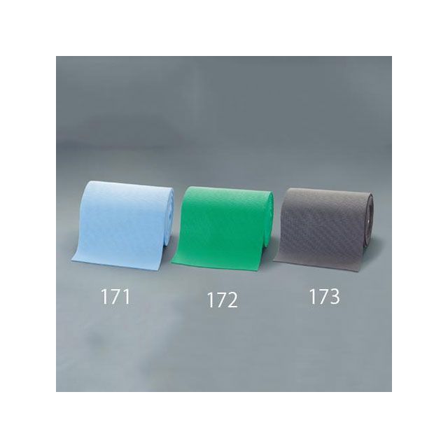 エスコ 600mmx 20m ノンスリップクッションマット（緑） ESCO