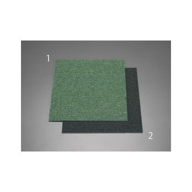 エスコ 500x500x6mm タイルカーペット（グリーン） ESCO 14,861円