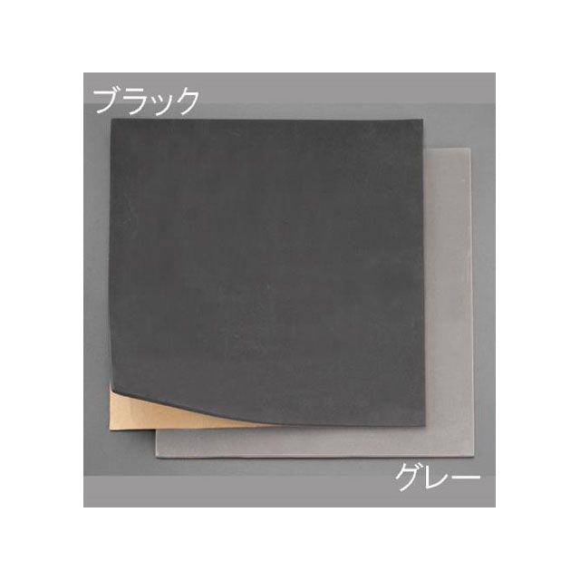 エスコ 300x300x10mm スポンジゴム（粘着付/灰/5枚） ESCO バイク 車 自動車 自転車の通販は