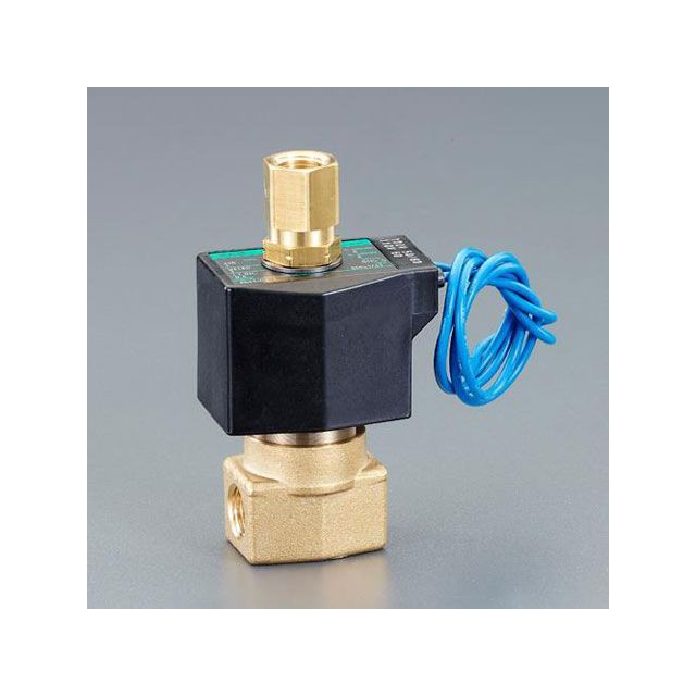 エスコ AC100V・Rc1/8”（1.5mm） 3方向電磁弁 ESCO バイク 車 自動車 自転車の通販は