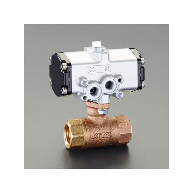 エスコ Rc1・1/2” 空圧式ボールバルブ（青銅製） ESCO バイク 車 自動車 自転車の通販は 28,301円