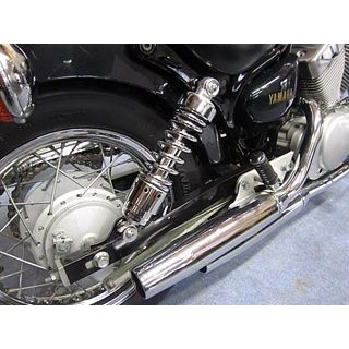 ウチカスタム ビラーゴ125/250 265メッキローダウンリアショック Uchi Custom Parts