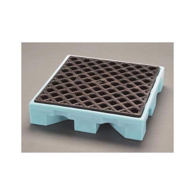 エスコ 657x657x146mm オイルデッキ（耐薬品用） ESCO バイク 車 自動車 自転車