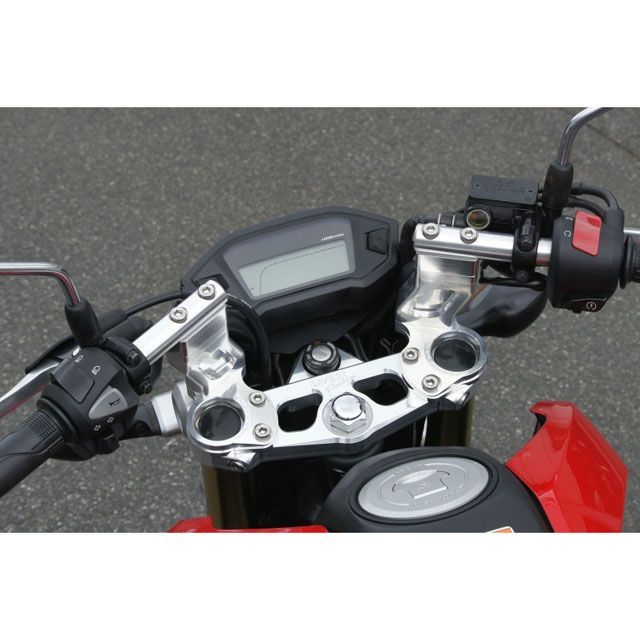 オーバーレーシング GROM スポーツライディング ハンドルキット カラー ブラック OVER RACING