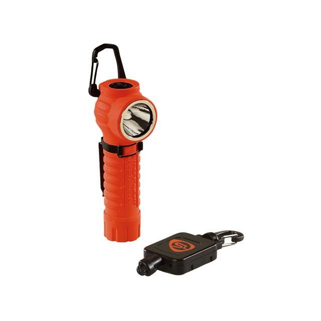 ストリームライト ポリタック90 LED オレンジ 自動巻上コード付 88832 STREAMLIGHT