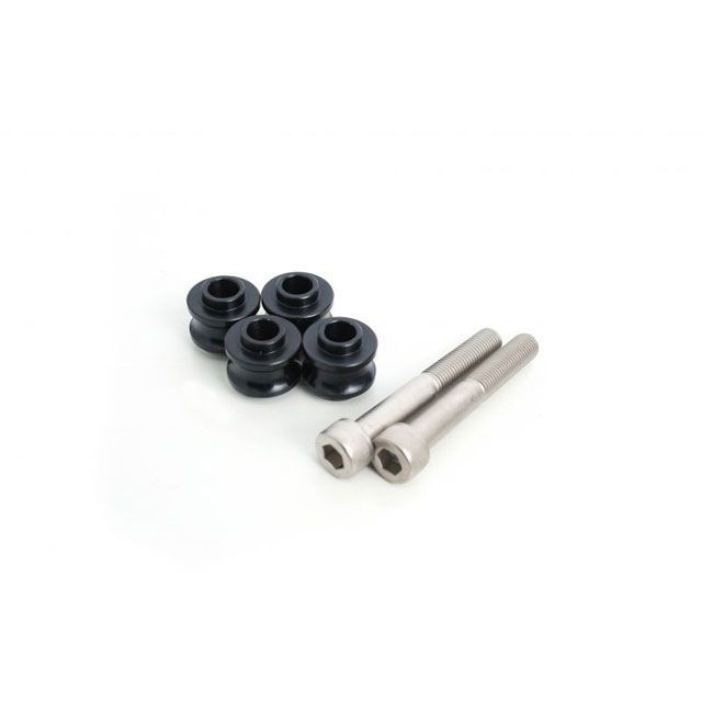 ハイパープロ 汎用 オフセットカラー4.5mm＆ボルト70mm ブラック 各2個入 HYPERPRO バイクの通販は