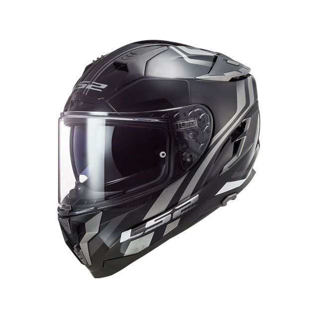 エルエスツーヘルメット アウトレット品 CHALLENGER F/チャレンジャーF（ブラック チタニウム） サイズ S LS2 HELMETS バ…