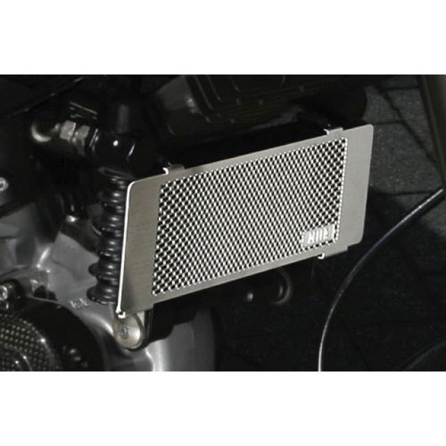 アエラ ハイパーモタード用オイルクーラープロテクター（ステンレス地肌） AELLA