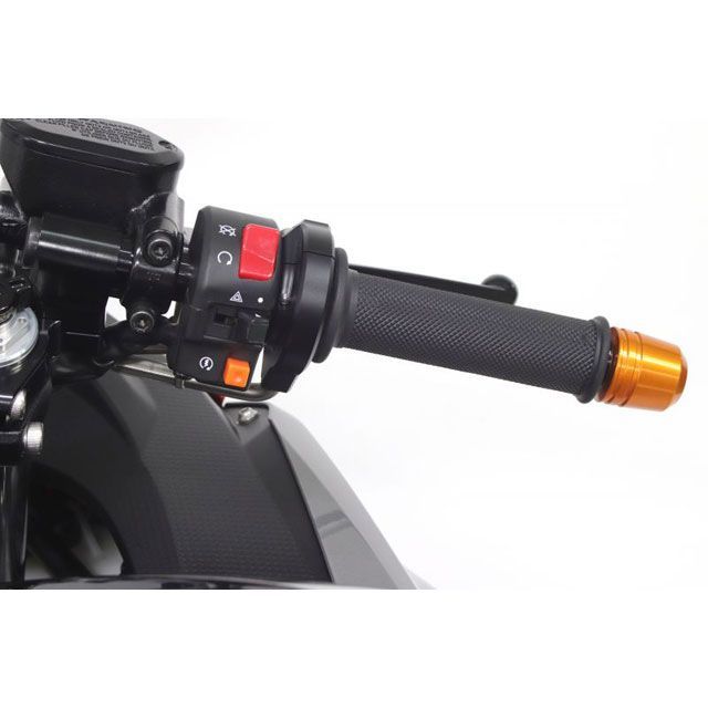 アクティブ Ninja250（ABS） Ninja400（ABS） スロットルキット EVO2 ブラック 巻取φ40/42 ACTIVE