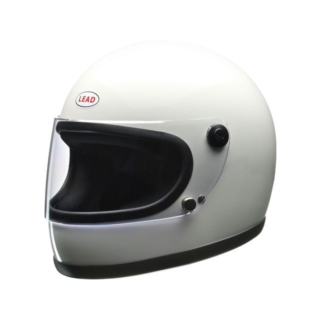 リード工業 レトロフルフェイス ヘルメット RX-100R（ホワイト） LEAD バイク